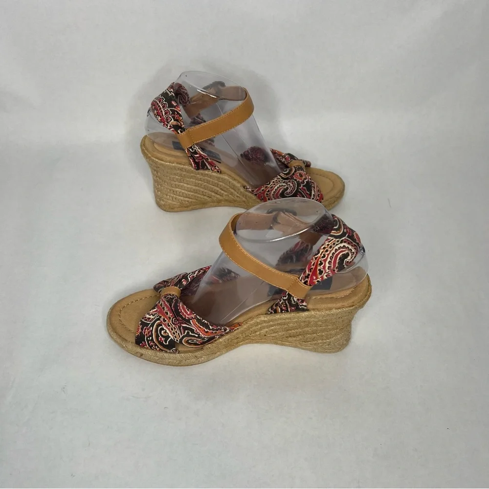 Tommy Hilfiger Stylish Women's Wedge Sandals‎ 8.5